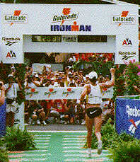 Finish of 95 Ironman