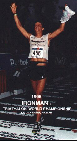 Finishing Ironman 96
